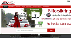Desktop Screenshot of abs-auto.dk